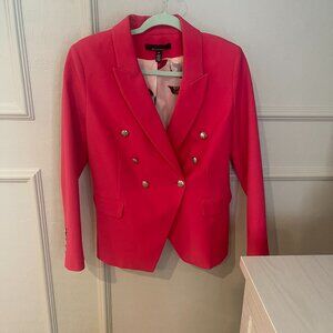 White House Black Market Hot Pink Size 12 Blazer